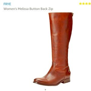 Frye Boots- WIDE CALF Melissa Button Back